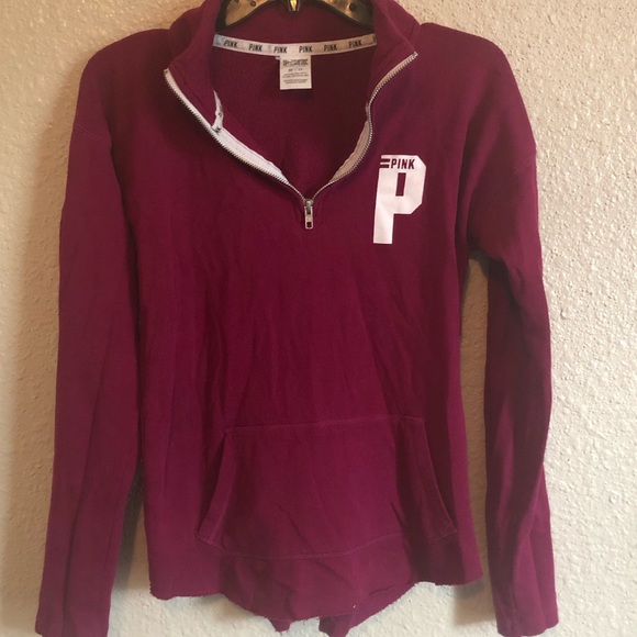 ❤️Victoria Secret PINK Half Zip Pullover - Picture 2 of 4